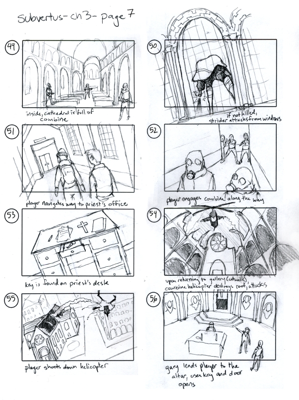 subvertus storyboard art